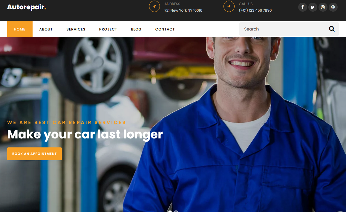 Auto Repair Template