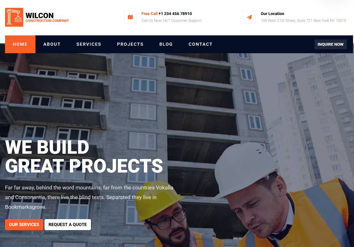 Construction Template