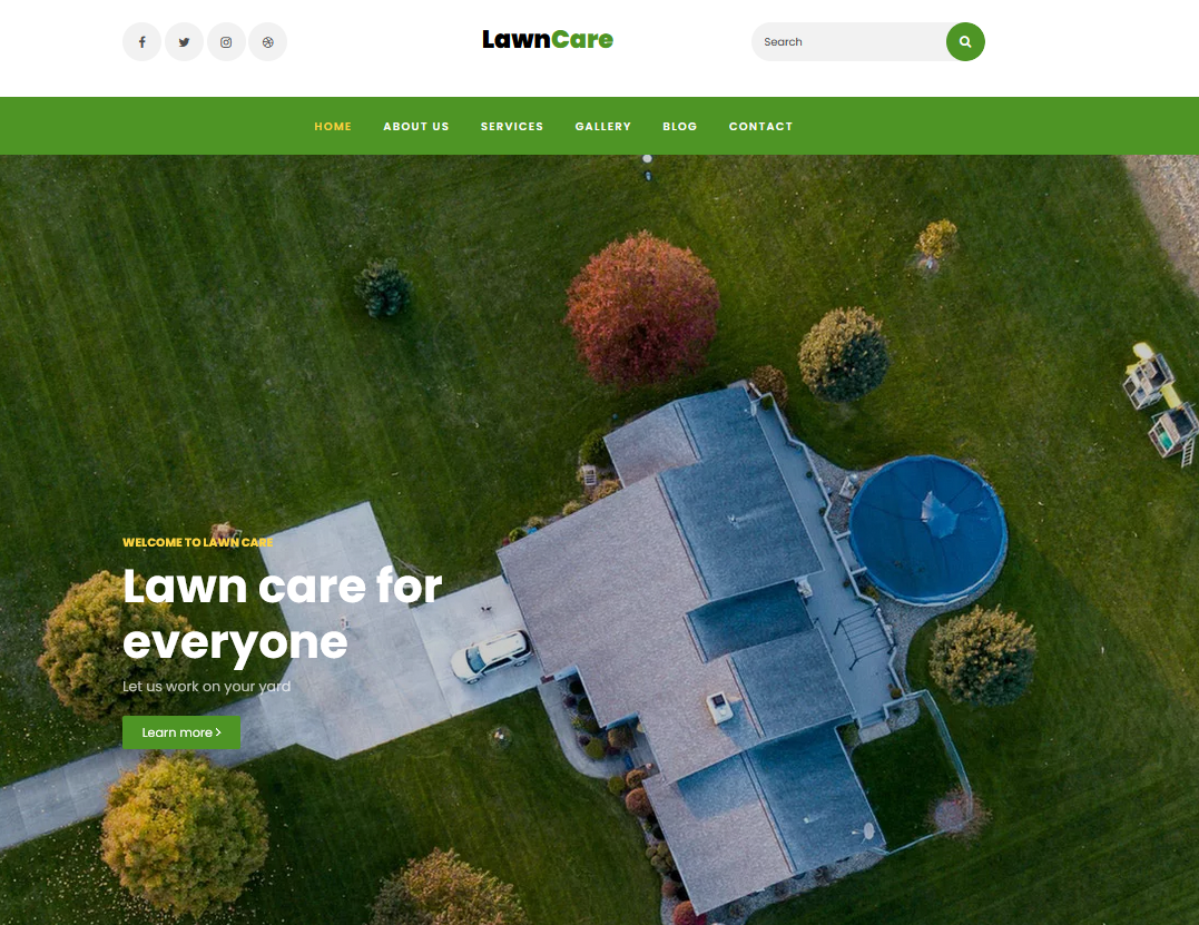 Lawn Care Template